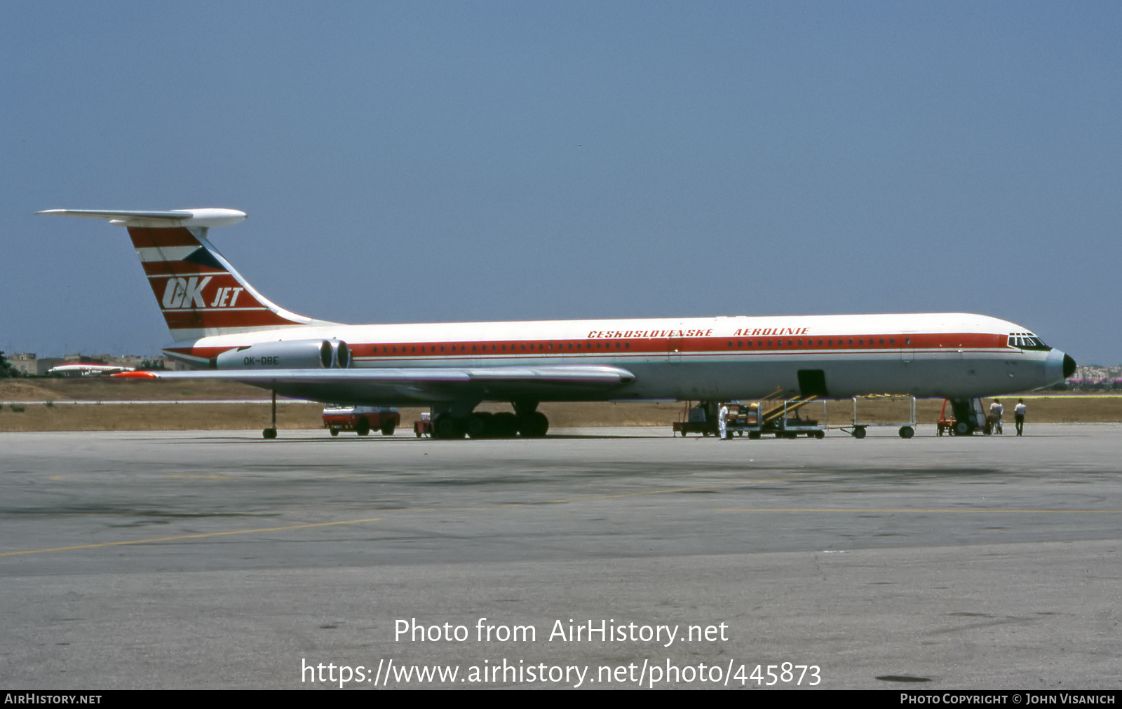 Aircraft Photo of OK-DBE | Ilyushin Il-62 | ČSA - Československé Aerolinie - Czechoslovak Airlines | AirHistory.net #445873