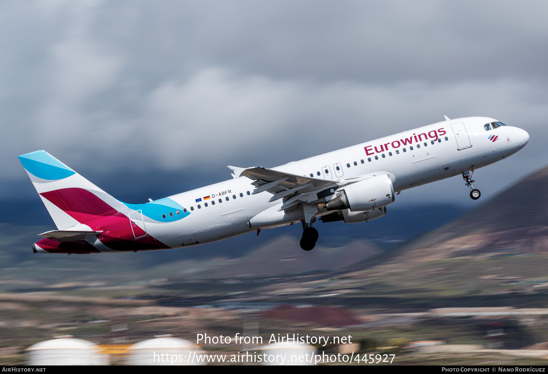 Aircraft Photo of D-ABFR | Airbus A320-214 | Eurowings | AirHistory.net #445927