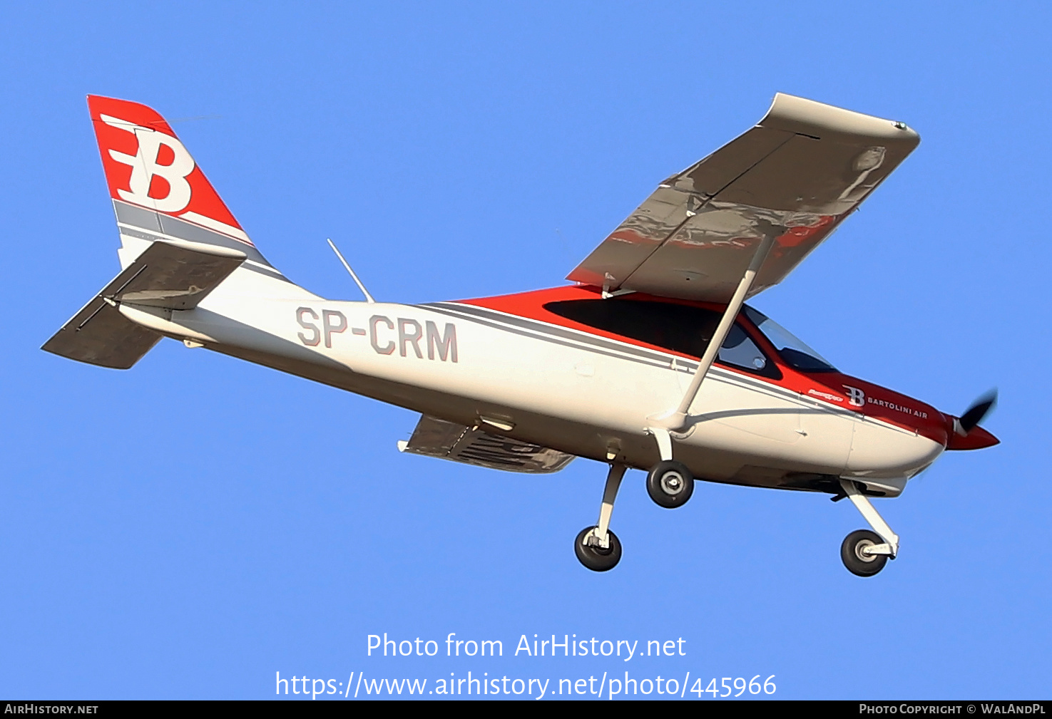 Aircraft Photo of SP-CRM | Tecnam P-2008JC Mk.II | Bartolini Air | AirHistory.net #445966