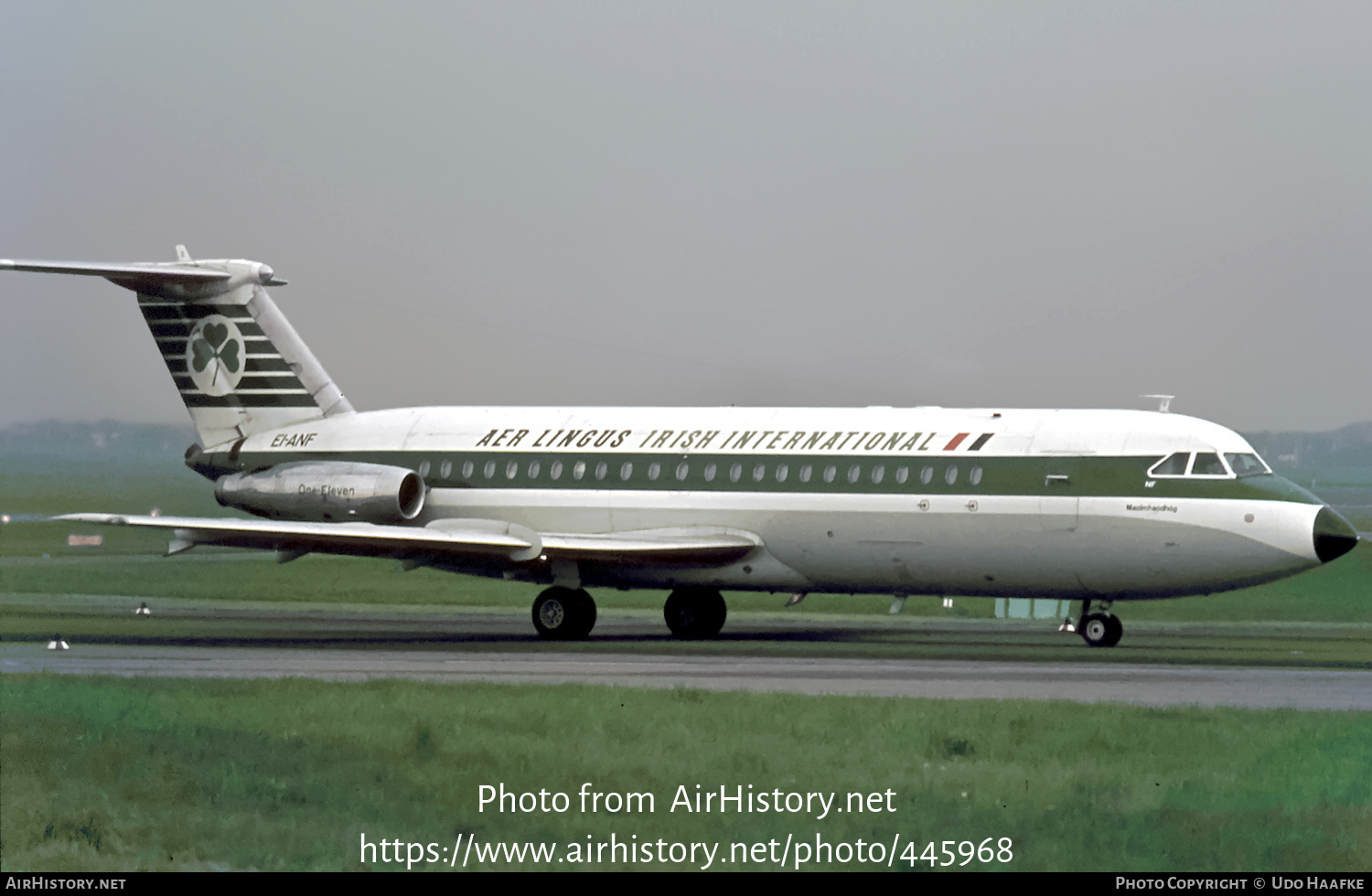 Aircraft Photo of EI-ANF | BAC 111-208AL One-Eleven | Aer Lingus - Irish International Airlines | AirHistory.net #445968