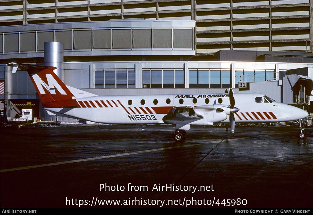 Aircraft Photo of N15503 | Beech 1900C-1 | Mall Airways | AirHistory.net #445980