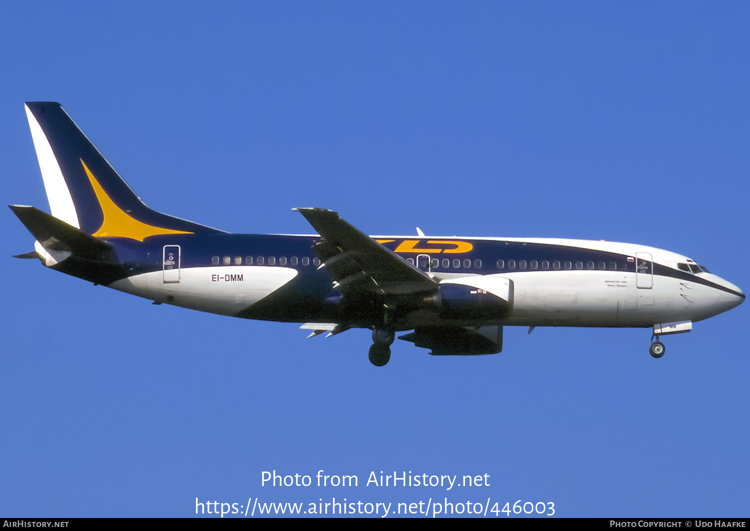 Aircraft Photo of EI-DMM | Boeing 737-33A | KD Avia | AirHistory.net #446003