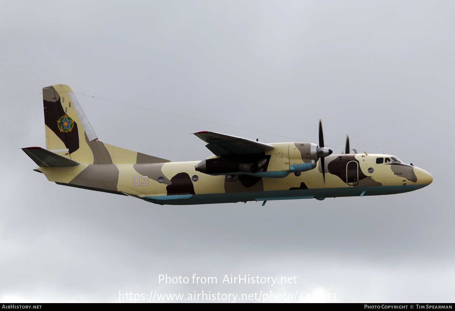 Aircraft Photo of No Reg | Antonov An-26 | Kazakhstan - Border Guard | AirHistory.net #446043