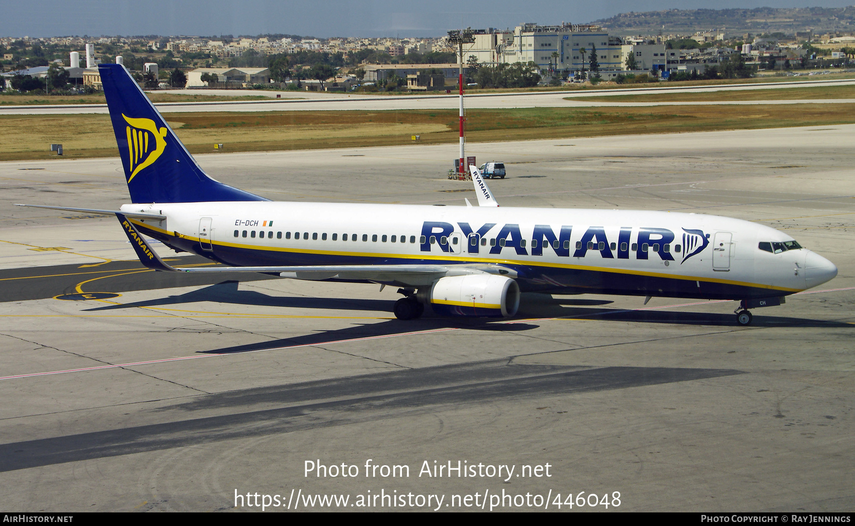 Aircraft Photo of EI-DCH | Boeing 737-800 | Ryanair | AirHistory.net #446048