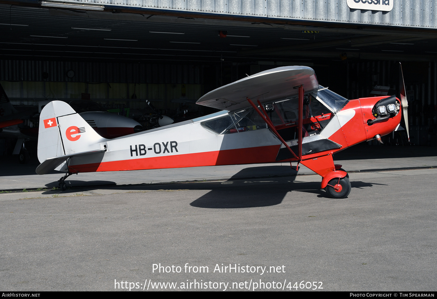 Aircraft Photo of HB-OXR | Piper J-3C-100 Cub | AirHistory.net #446052