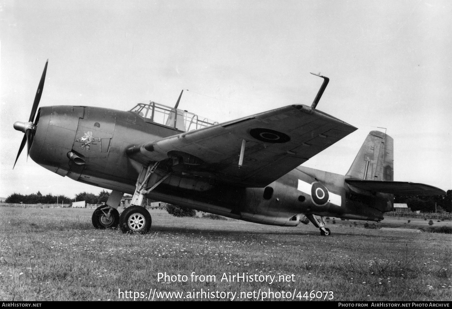 Aircraft Photo of NZ2509 | Grumman TBF-1C Avenger | New Zealand - Air Force | AirHistory.net #446073