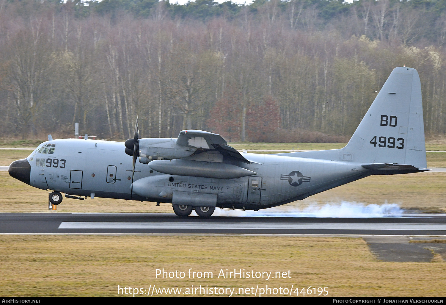 Aircraft Photo of 164993 / 4993 | Lockheed C-130T Hercules (L-382) | USA - Navy | AirHistory.net #446195