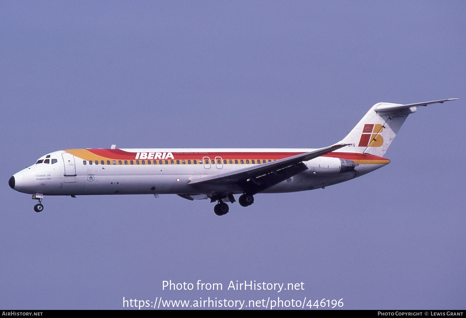 Aircraft Photo of EC-BYG | McDonnell Douglas DC-9-32 | Iberia | AirHistory.net #446196