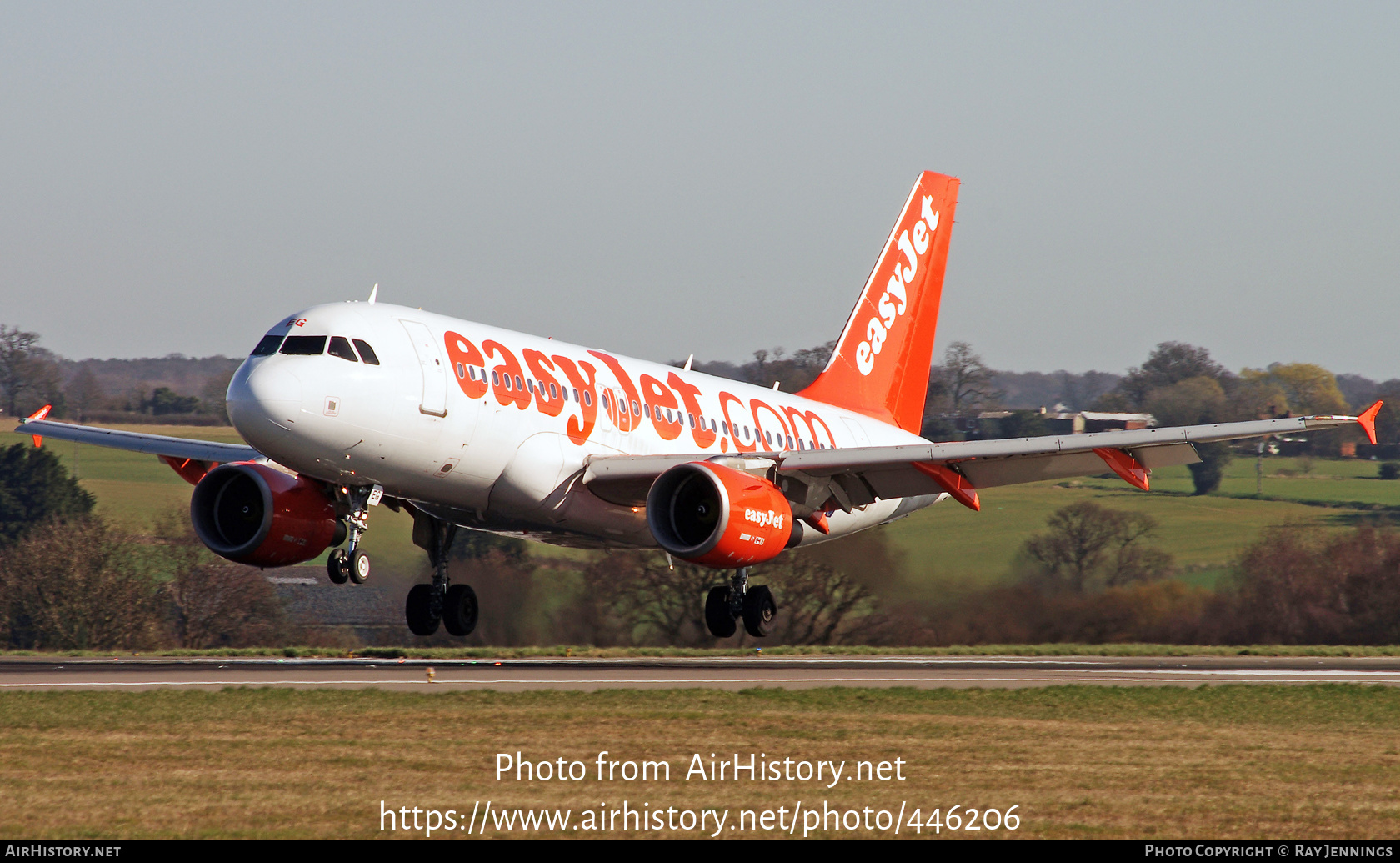 Aircraft Photo of G-EZEG | Airbus A319-111 | EasyJet | AirHistory.net #446206