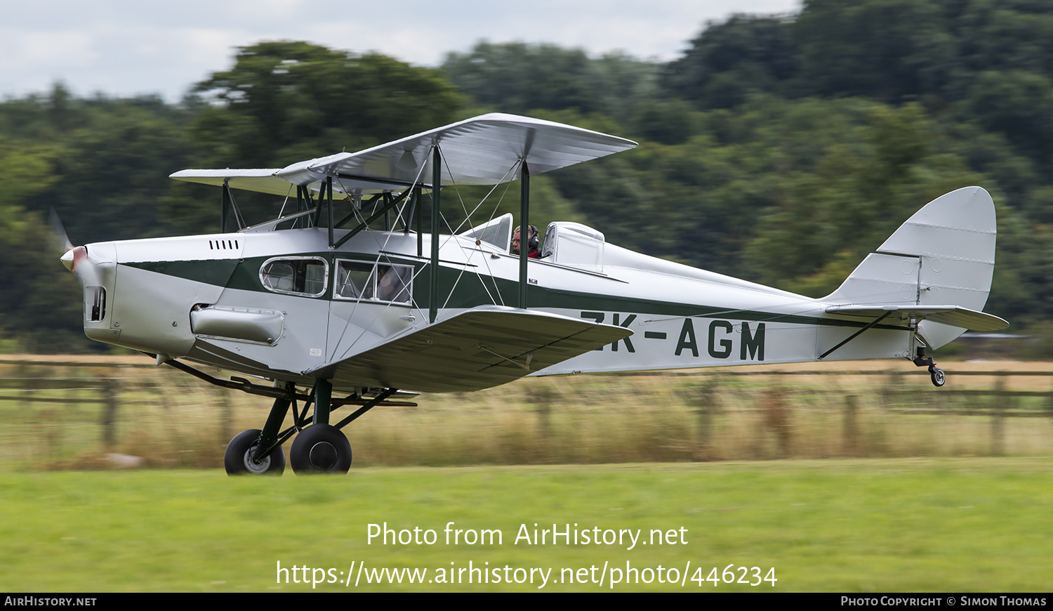 Aircraft Photo of G-CIPJ / ZK-AGM | De Havilland D.H. 83 Fox Moth | AirHistory.net #446234