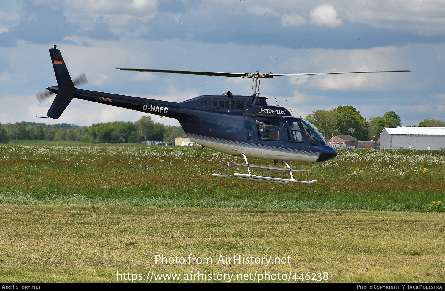 Aircraft Photo of D-HAFC | Bell AB-206B-2 JetRanger II | Rotorflug | AirHistory.net #446238