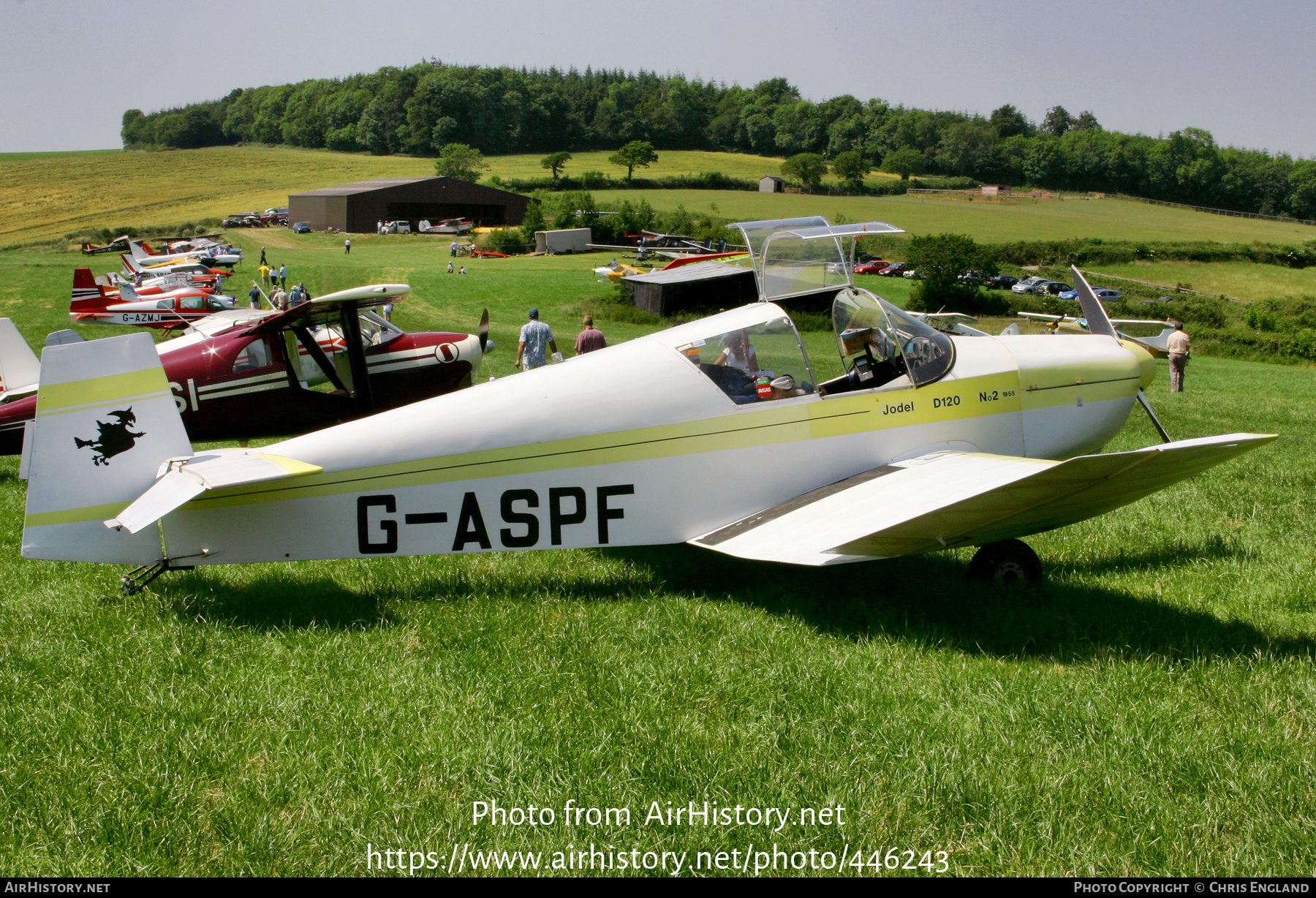 Aircraft Photo of G-ASPF | Jodel D-120 Paris-Nice | AirHistory.net #446243