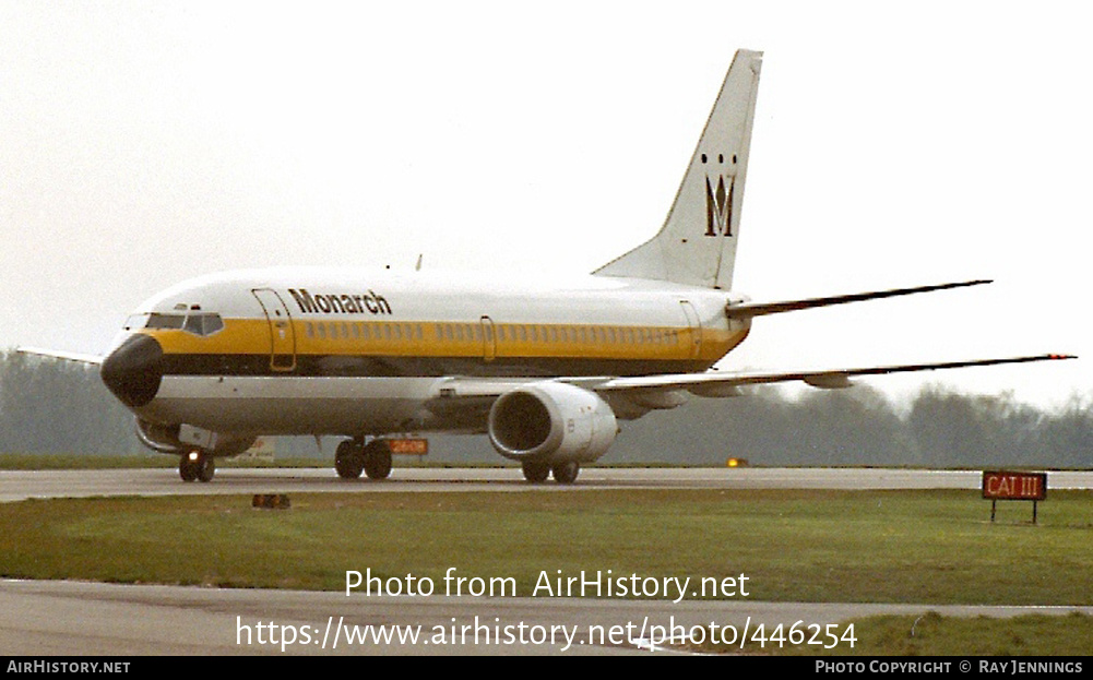 Aircraft Photo of G-MONG | Boeing 737-3T0 | Monarch Airlines | AirHistory.net #446254