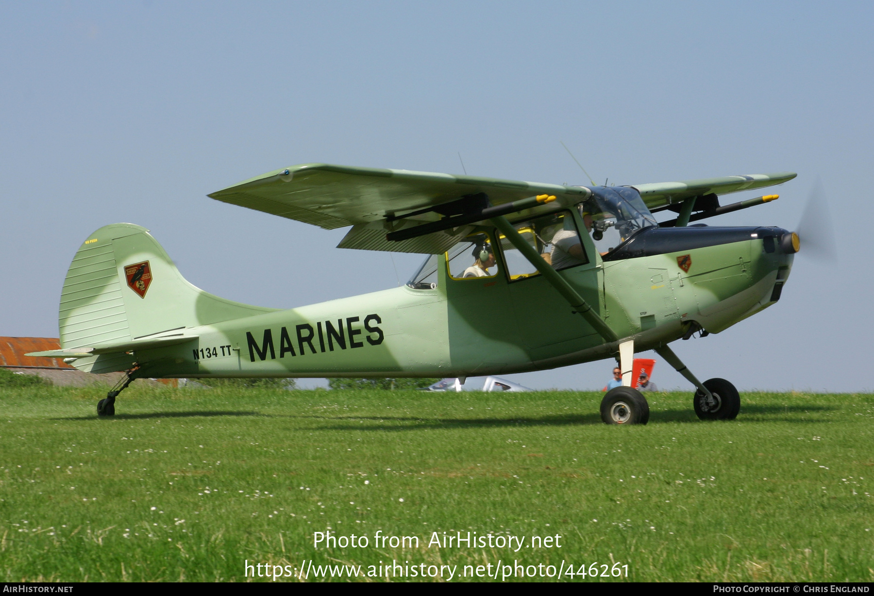 Aircraft Photo of N134TT | Cessna O-1E Bird Dog | USA - Marines | AirHistory.net #446261