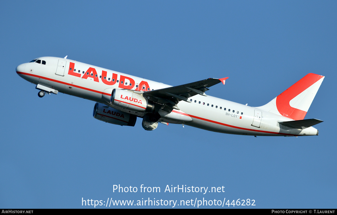 Aircraft Photo of 9H-LOY | Airbus A320-232 | Lauda | AirHistory.net #446282