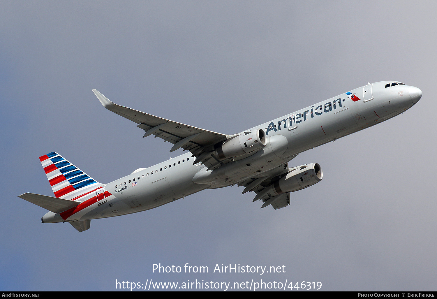 Aircraft Photo of N139AN | Airbus A321-231 | American Airlines | AirHistory.net #446319