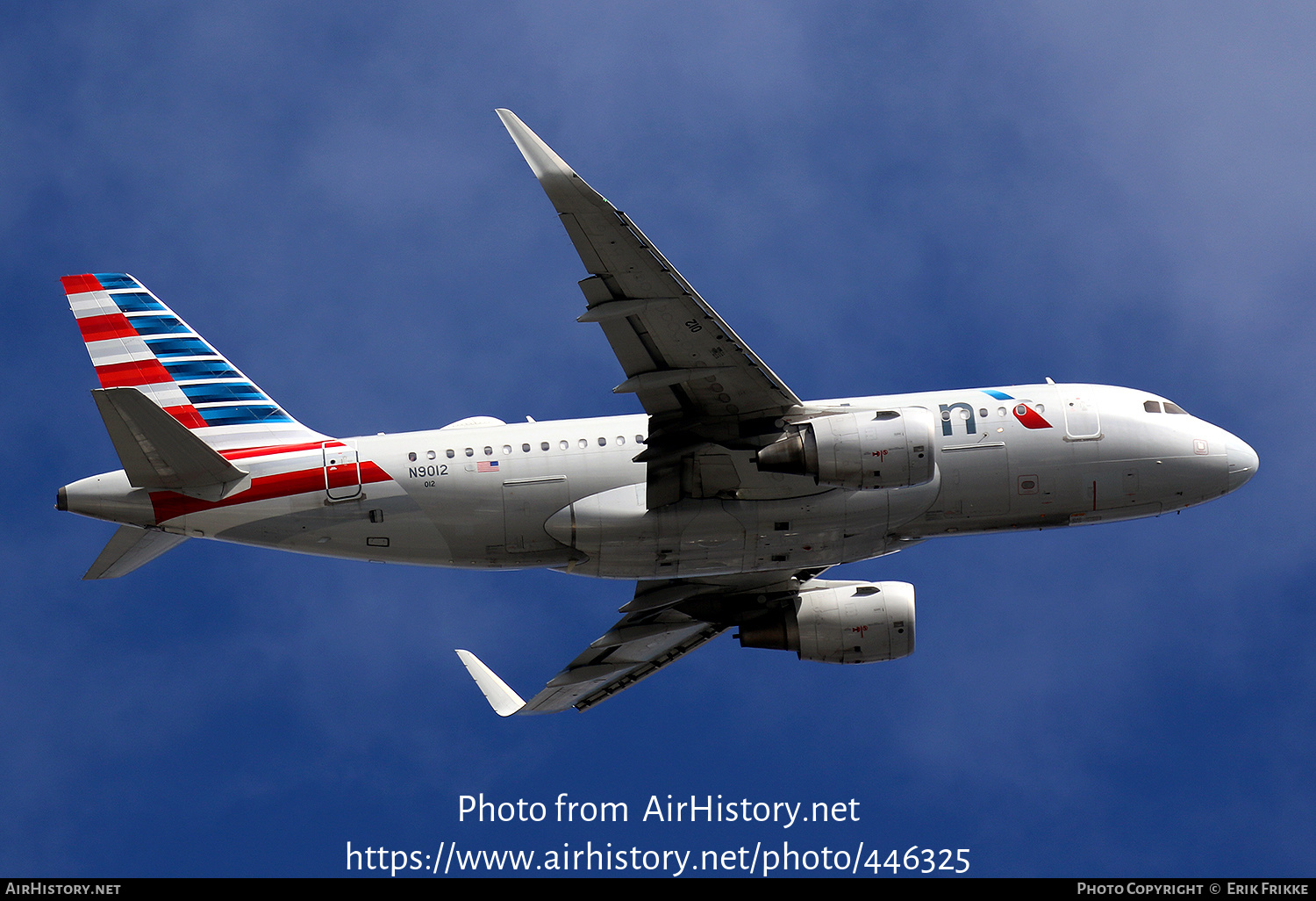 Aircraft Photo of N9012 | Airbus A319-115 | American Airlines | AirHistory.net #446325