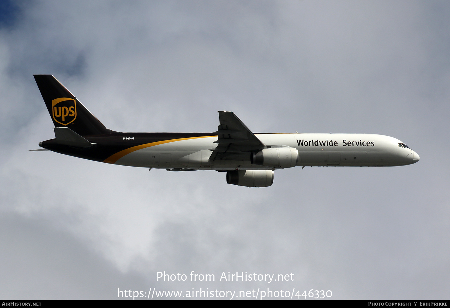 Aircraft Photo of N469UP | Boeing 757-24APF | United Parcel Service - UPS | AirHistory.net #446330