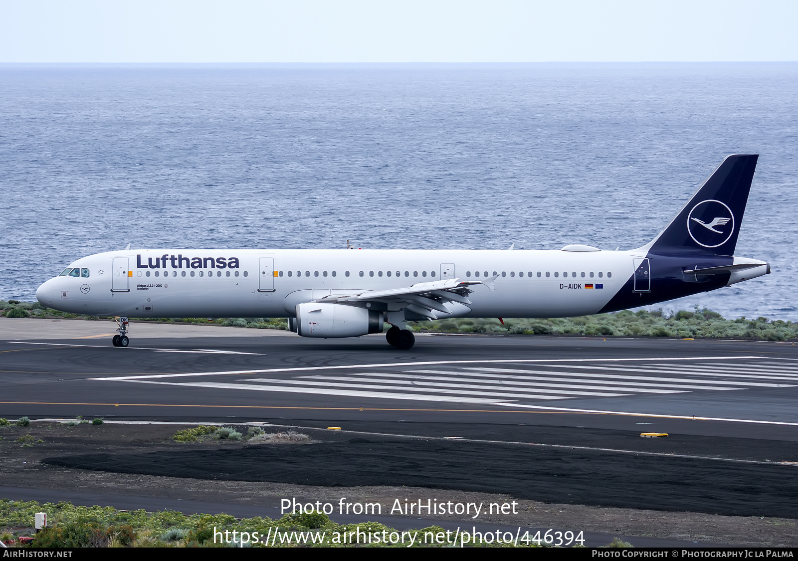 Aircraft Photo of D-AIDK | Airbus A321-231 | Lufthansa | AirHistory.net #446394