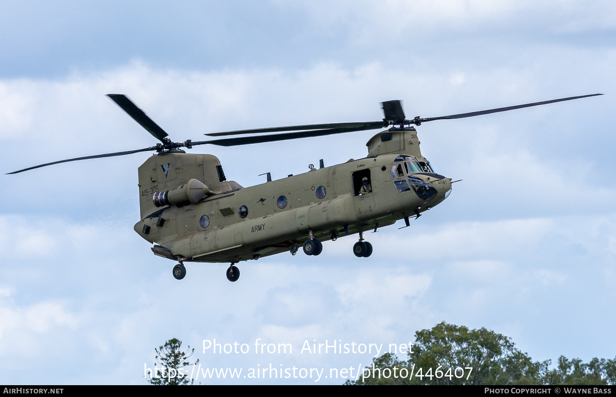 Aircraft Photo of A15-305 | Boeing CH-47F Chinook (414) | Australia - Army | AirHistory.net #446407