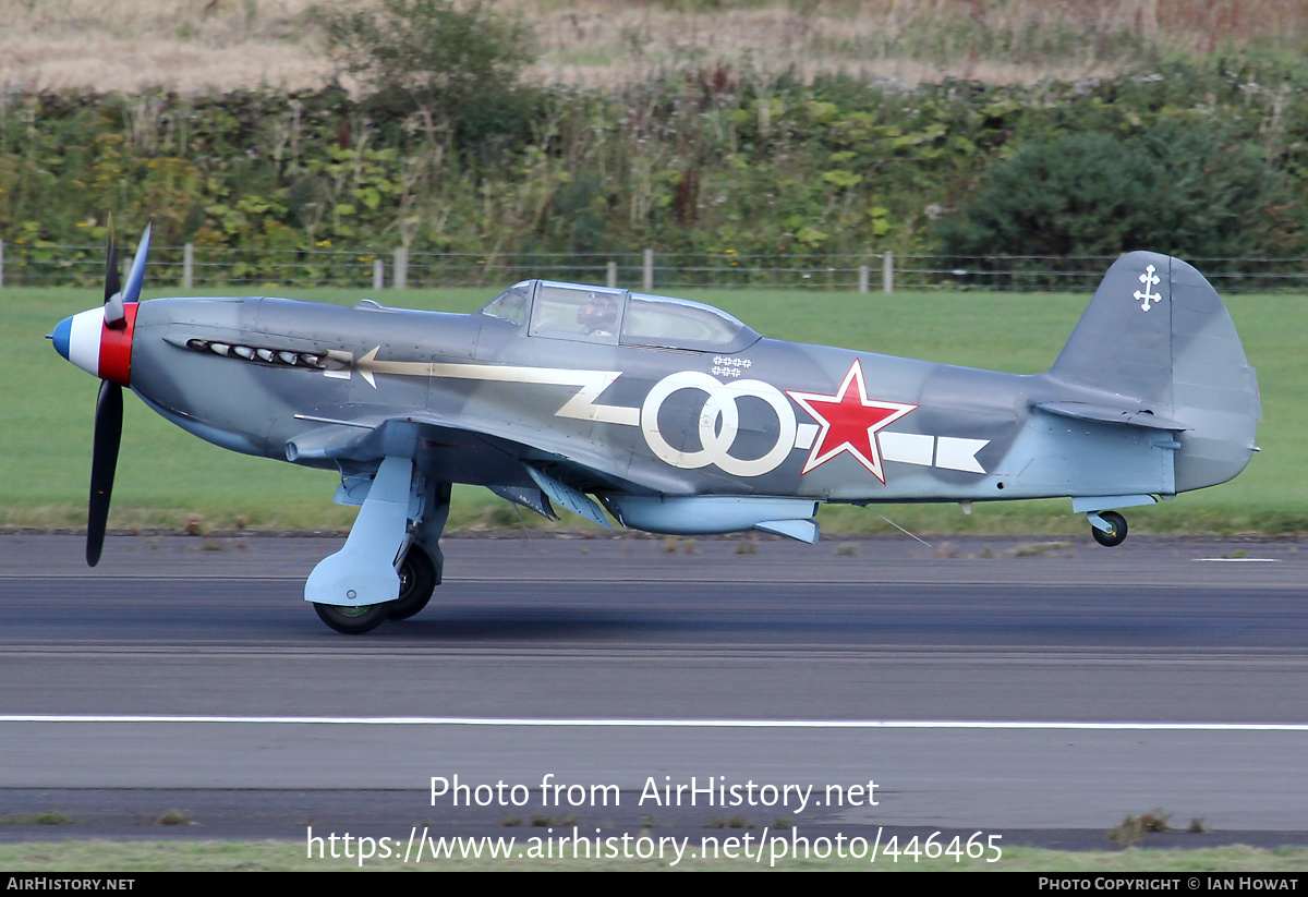 Aircraft Photo of G-OLEG | Yakovlev Yak-3UA | Soviet Union - Air Force | AirHistory.net #446465