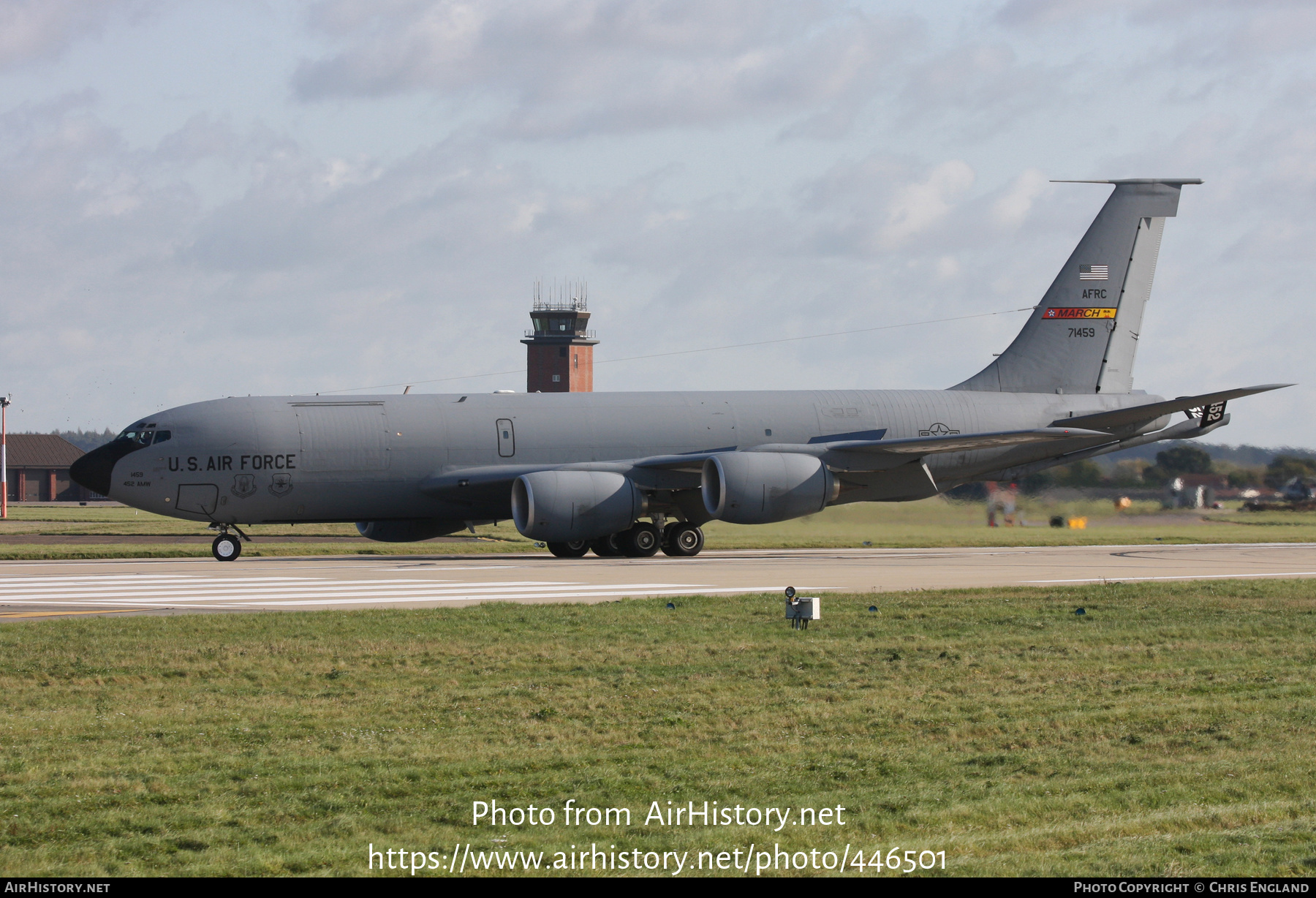 Aircraft Photo of 57-1459 / 71459 | Boeing KC-135R Stratotanker | USA - Air Force | AirHistory.net #446501