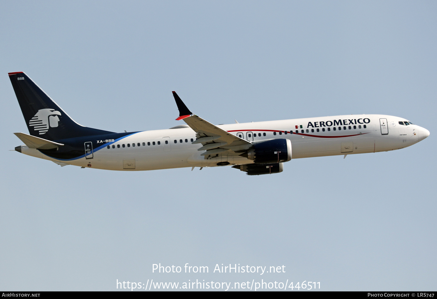 Aircraft Photo of XA-BBB | Boeing 737-9 Max 9 | AeroMéxico | AirHistory.net #446511