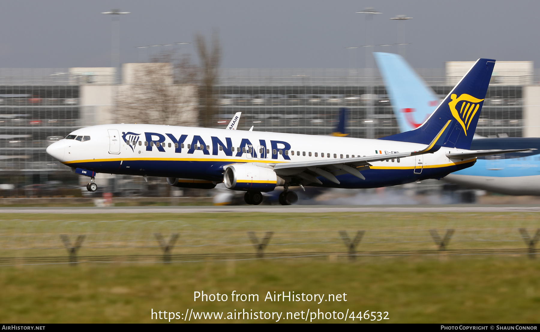 Aircraft Photo of EI-EMR | Boeing 737-8AS | Ryanair | AirHistory.net #446532