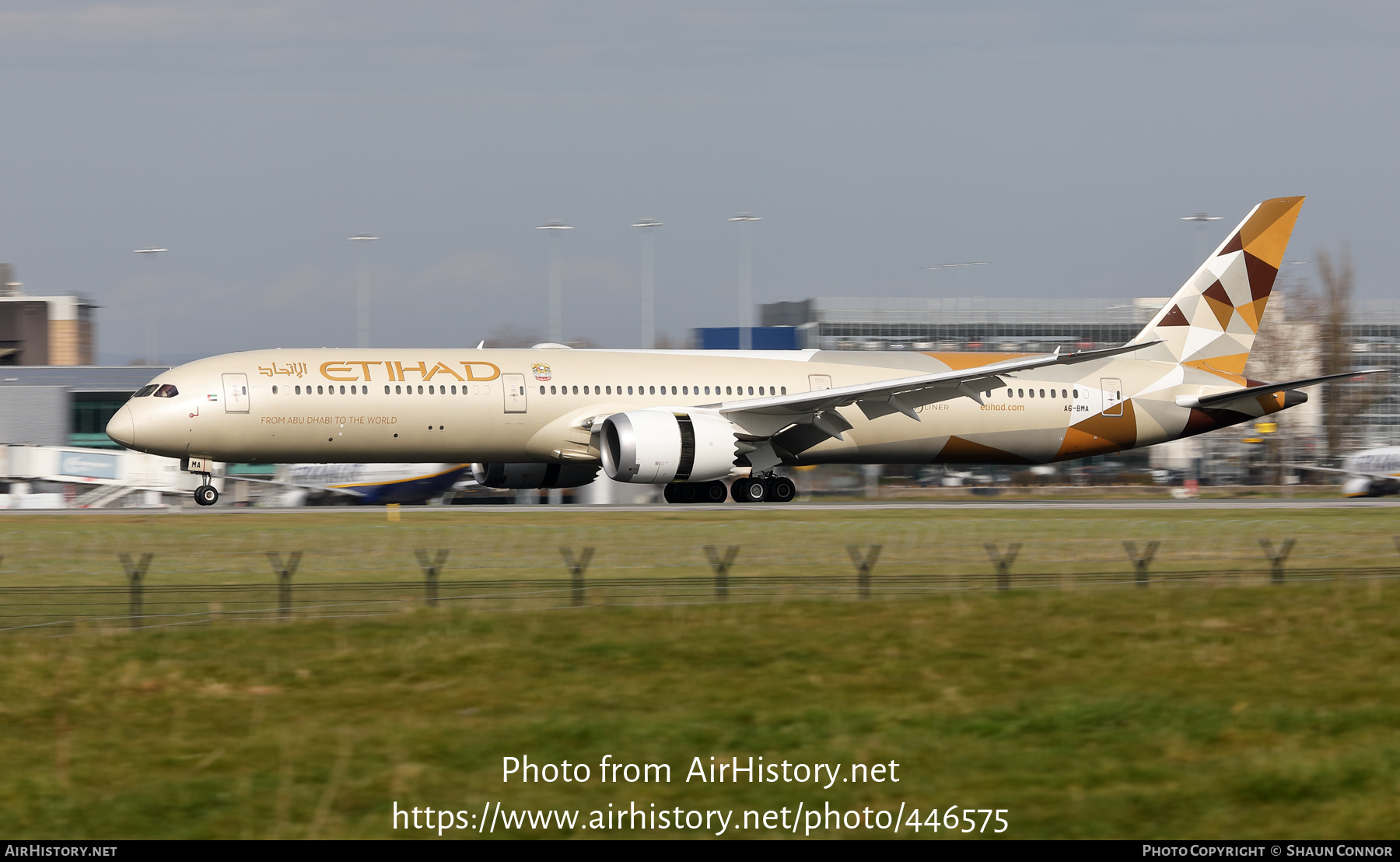 Aircraft Photo of A6-BMA | Boeing 787-10 Dreamliner | Etihad Airways | AirHistory.net #446575