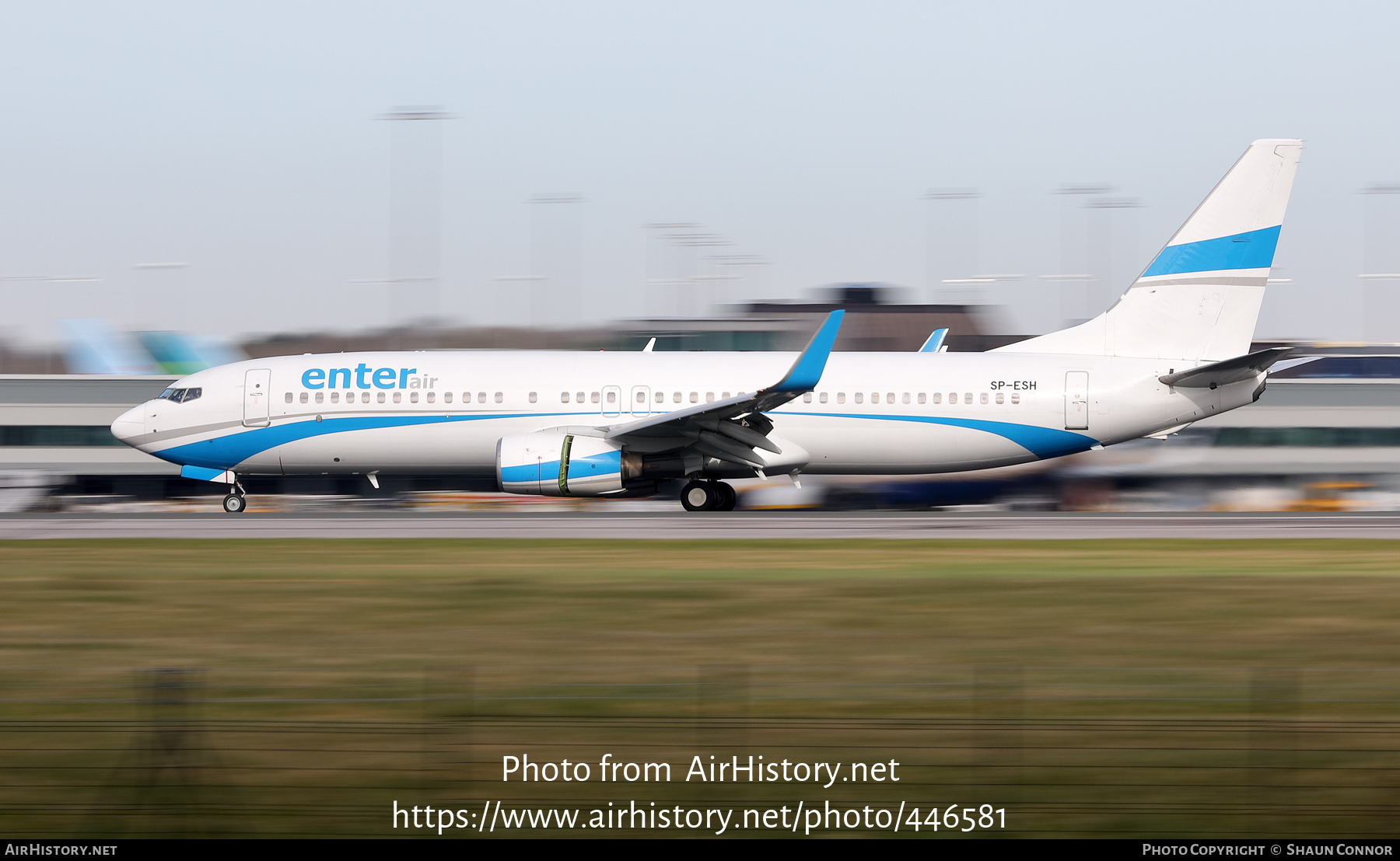 Aircraft Photo of SP-ESH | Boeing 737-81M | Enter Air | AirHistory.net #446581