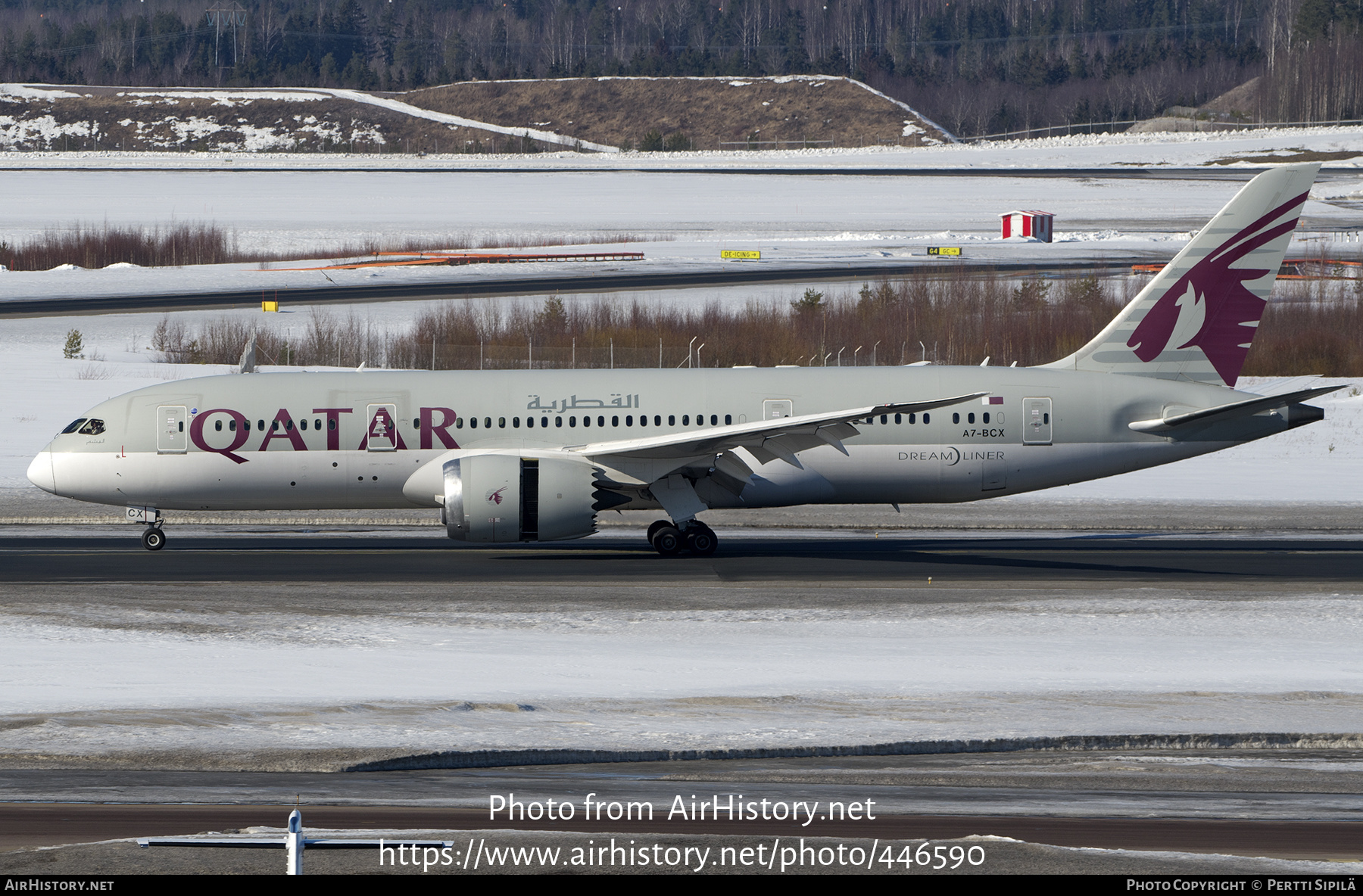 Aircraft Photo of A7-BCX | Boeing 787-8 Dreamliner | Qatar Airways | AirHistory.net #446590