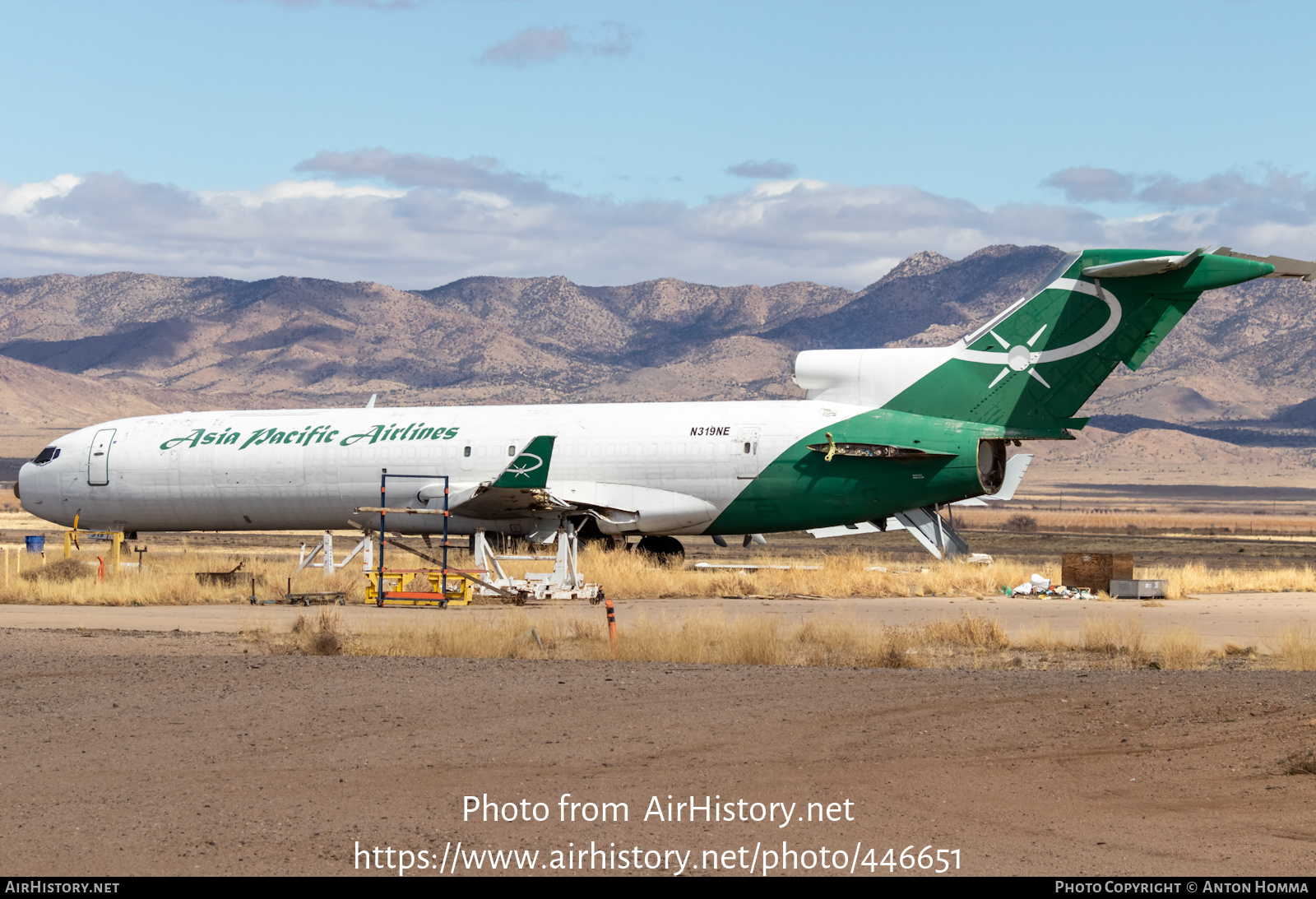 Aircraft Photo of N319NE | Boeing 727-212/Adv(F) | Asia Pacific Airlines | AirHistory.net #446651