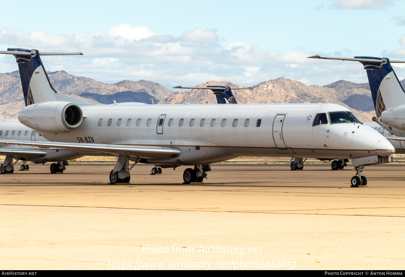 Aircraft Photo of 5N-BZV | Embraer ERJ-145LR (EMB-145LR) | AirHistory.net #446652