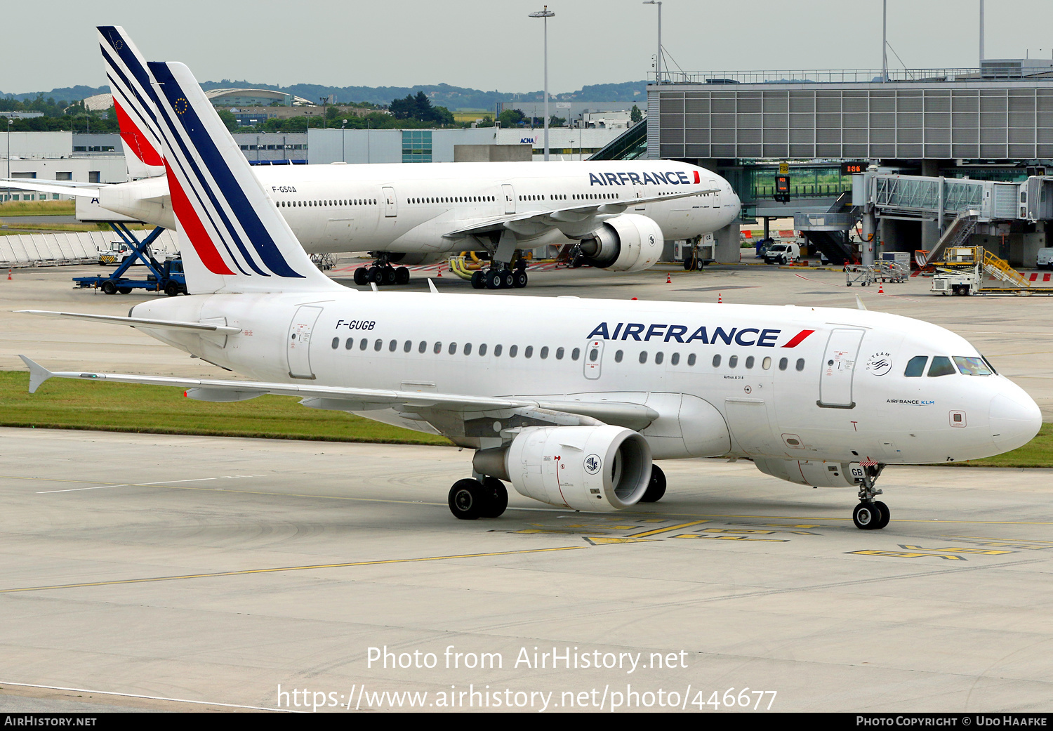 Aircraft Photo of F-GUGB | Airbus A318-111 | Air France | AirHistory.net #446677