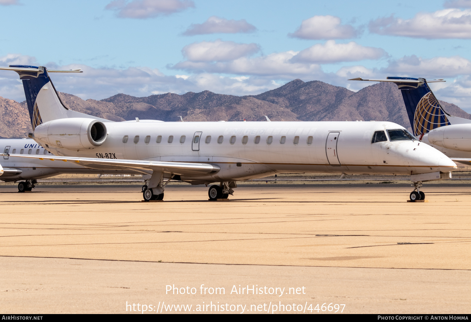 Aircraft Photo of 5N-BZX | Embraer ERJ-145LR (EMB-145LR) | AirHistory.net #446697