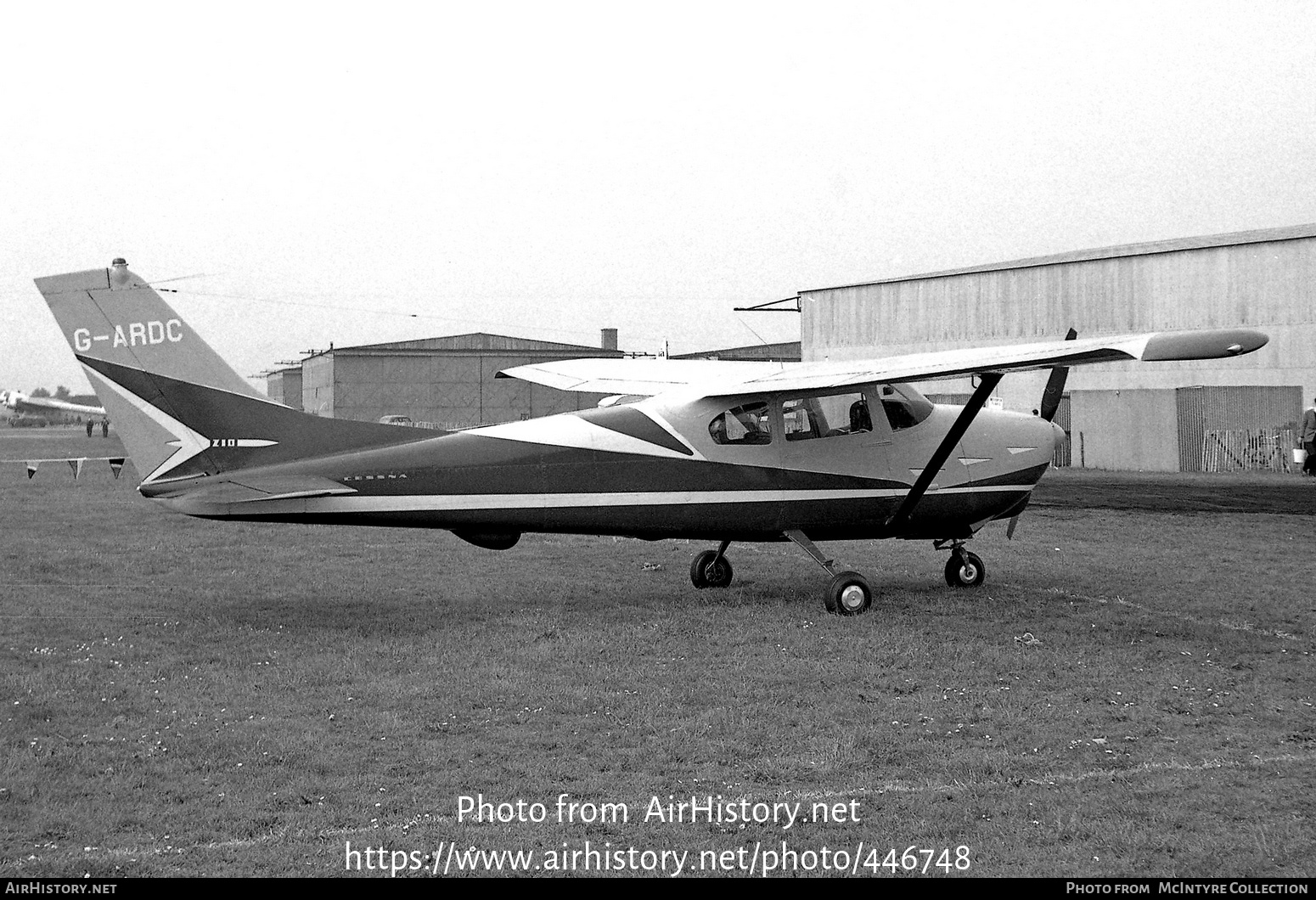 Aircraft Photo of G-ARDC | Cessna 210 | AirHistory.net #446748