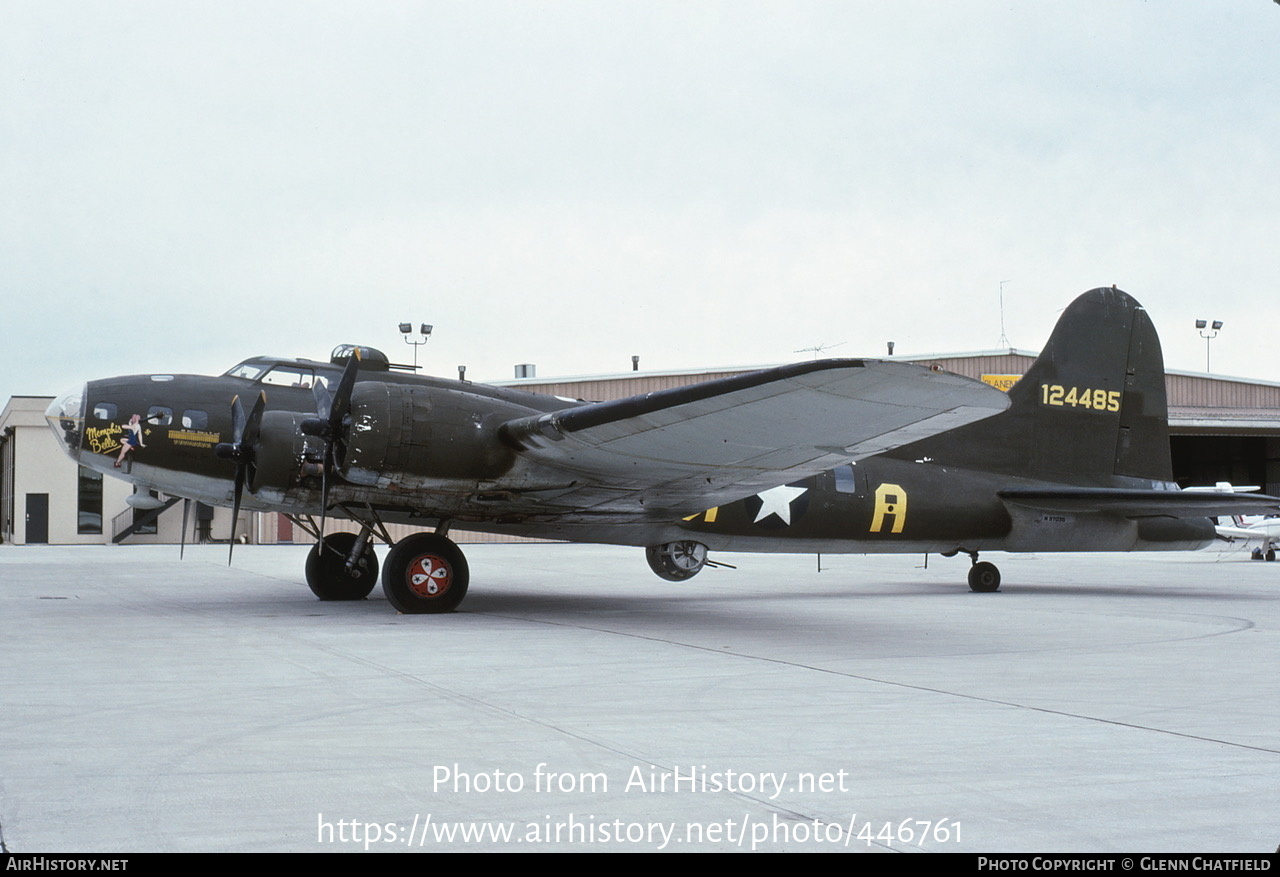 Aircraft Photo of N3703G / 124485 | Boeing B-17F Flying Fortress | USA - Air Force | AirHistory.net #446761