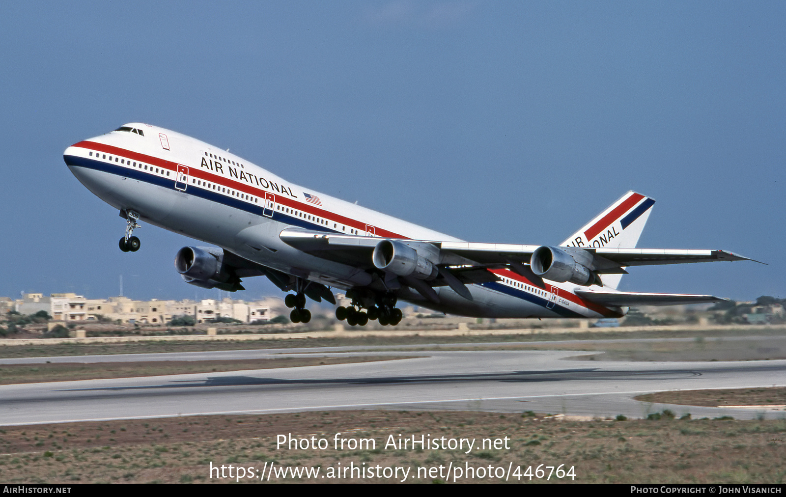 Aircraft Photo of C-GAGA | Boeing 747-233BM | Air National | AirHistory.net #446764