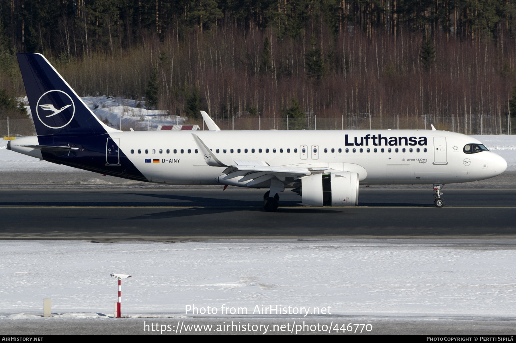 Aircraft Photo of D-AINY | Airbus A320-271N | Lufthansa | AirHistory.net #446770