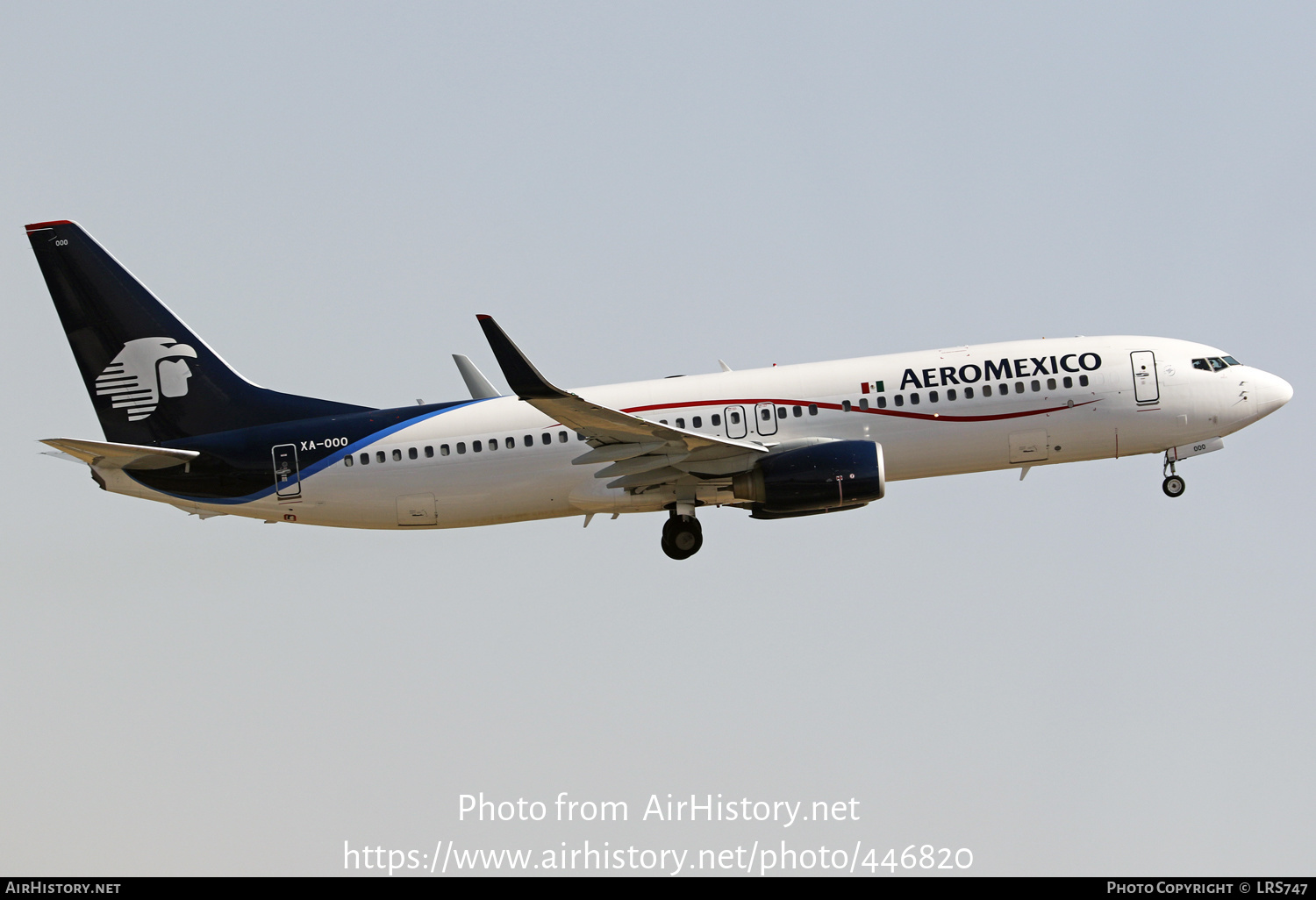 Aircraft Photo of XA-OOO | Boeing 737-8FZ | AeroMéxico | AirHistory.net #446820