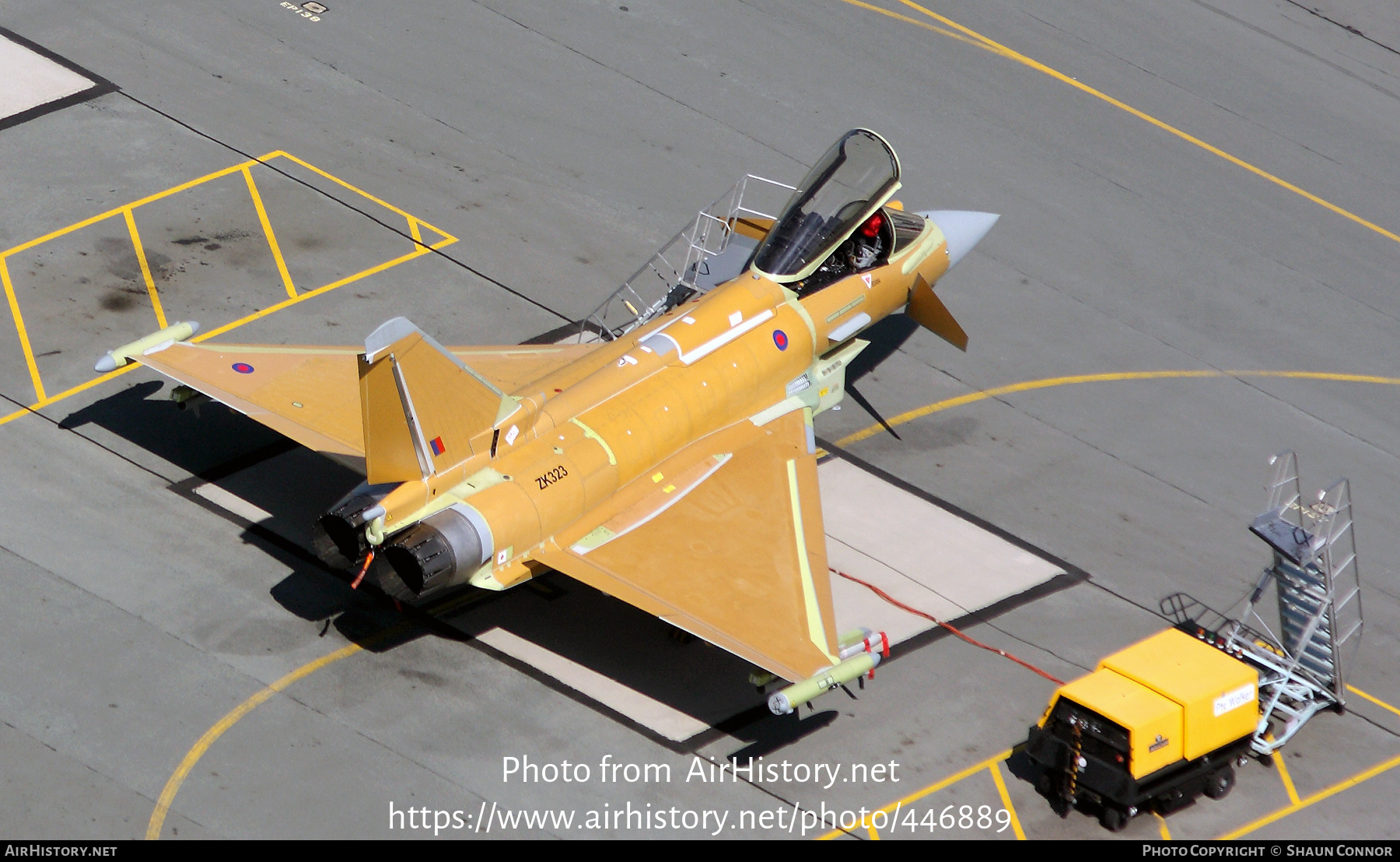 Aircraft Photo of ZK323 | Eurofighter EF-2000 Typhoon FGR4 | UK - Air Force | AirHistory.net #446889