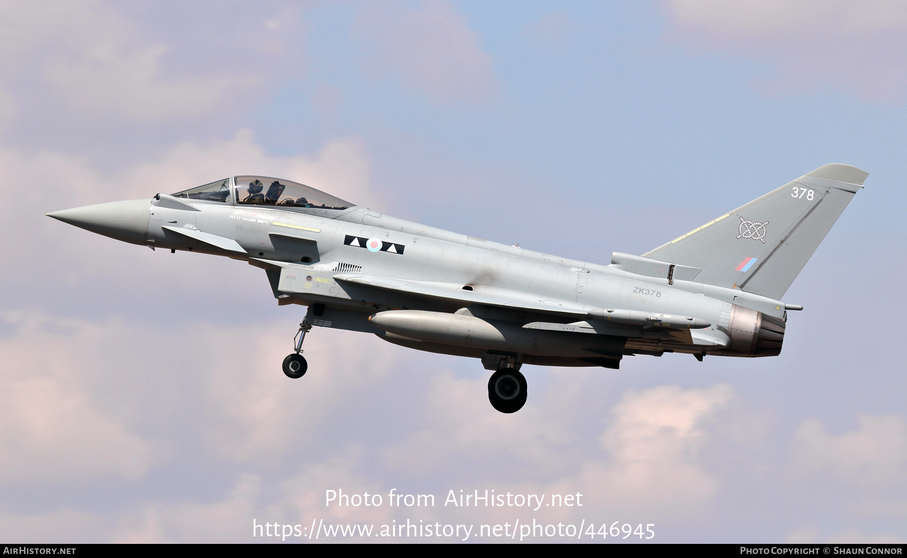 Aircraft Photo of ZK378 | Eurofighter EF-2000 Typhoon FGR4 | UK - Air Force | AirHistory.net #446945