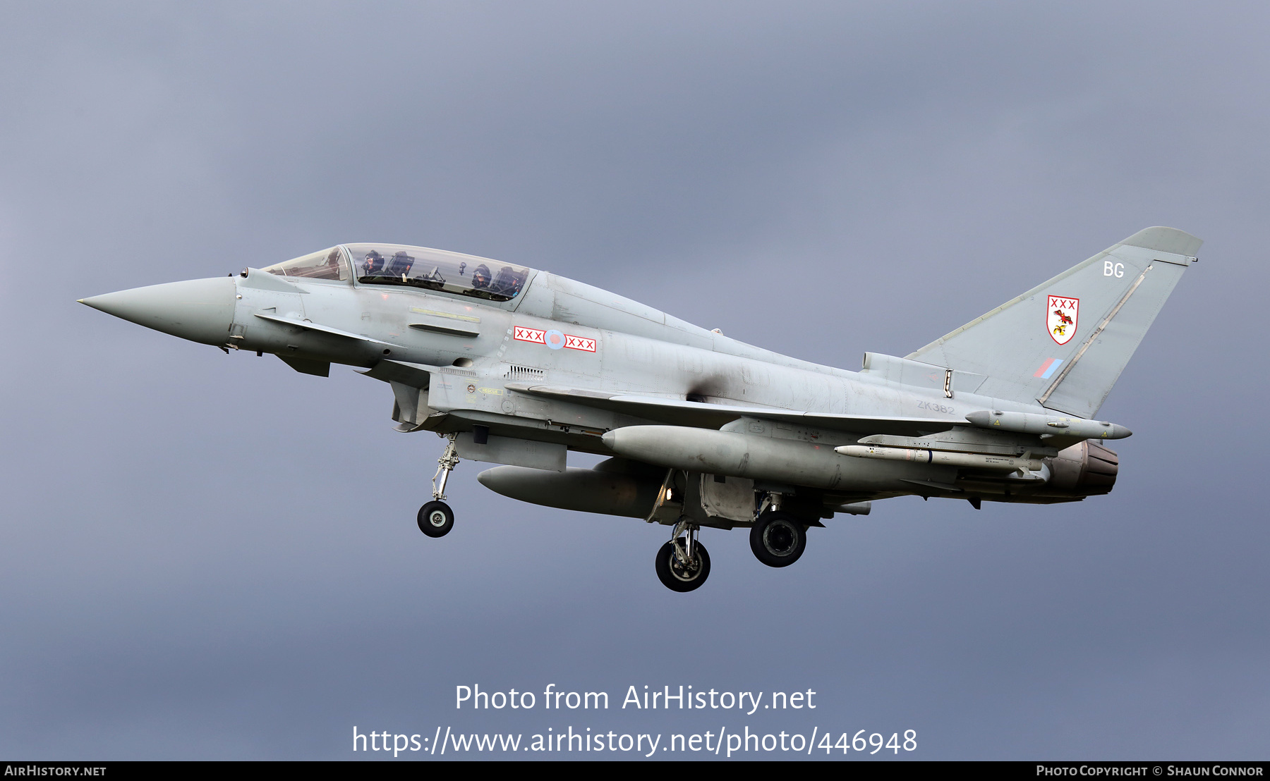 Aircraft Photo of ZK382 | Eurofighter EF-2000 Typhoon T3 | UK - Air Force | AirHistory.net #446948