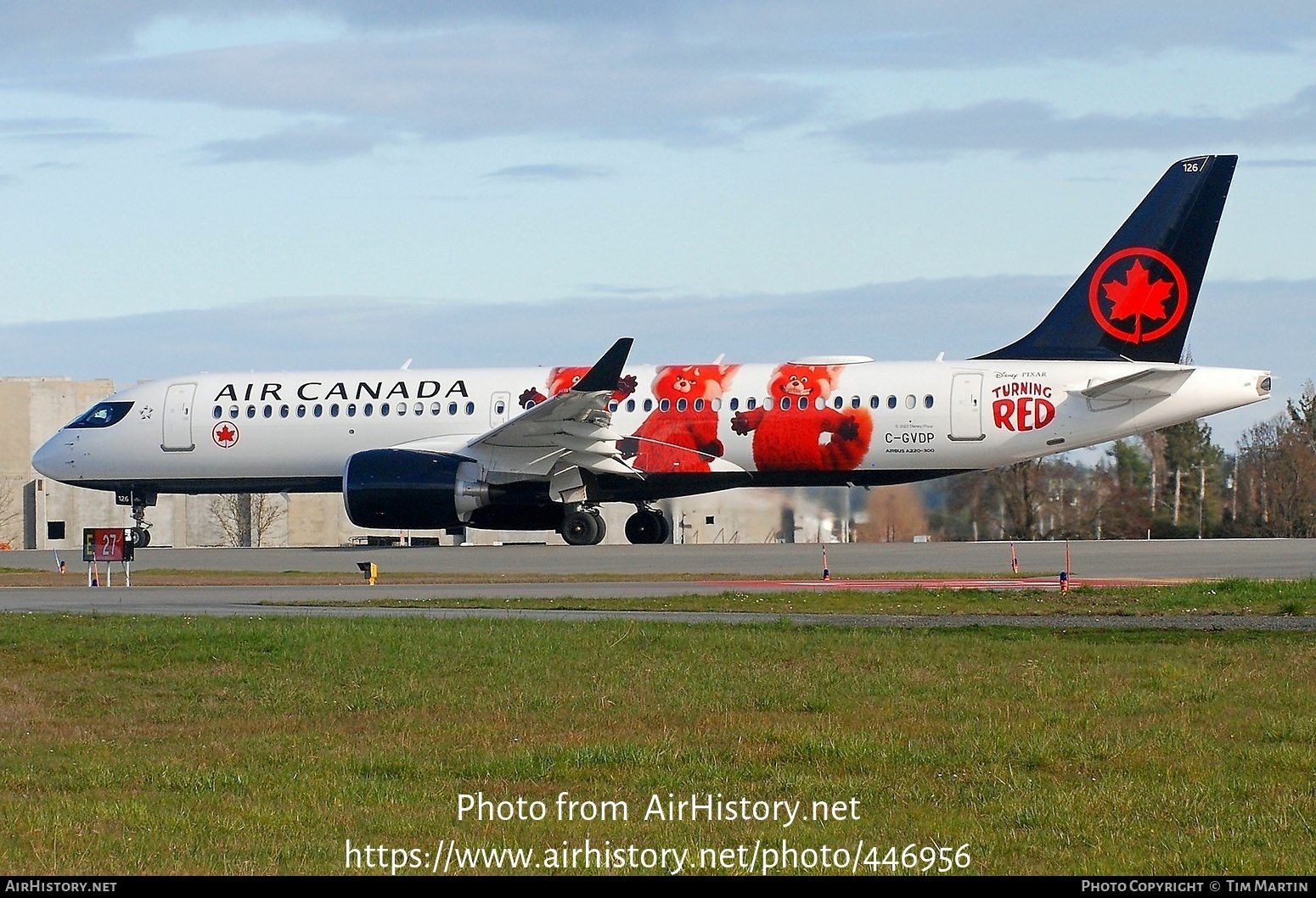 Aircraft Photo of C-GVDP | Airbus A220-371 (BD-500-1A11) | Air Canada | AirHistory.net #446956