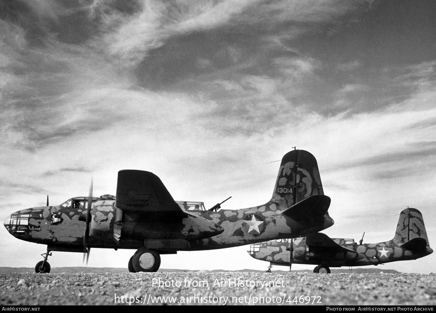 Aircraft Photo of 41-3014 / 13014 | Douglas A-20B Havoc | USA - Air Force | AirHistory.net #446972