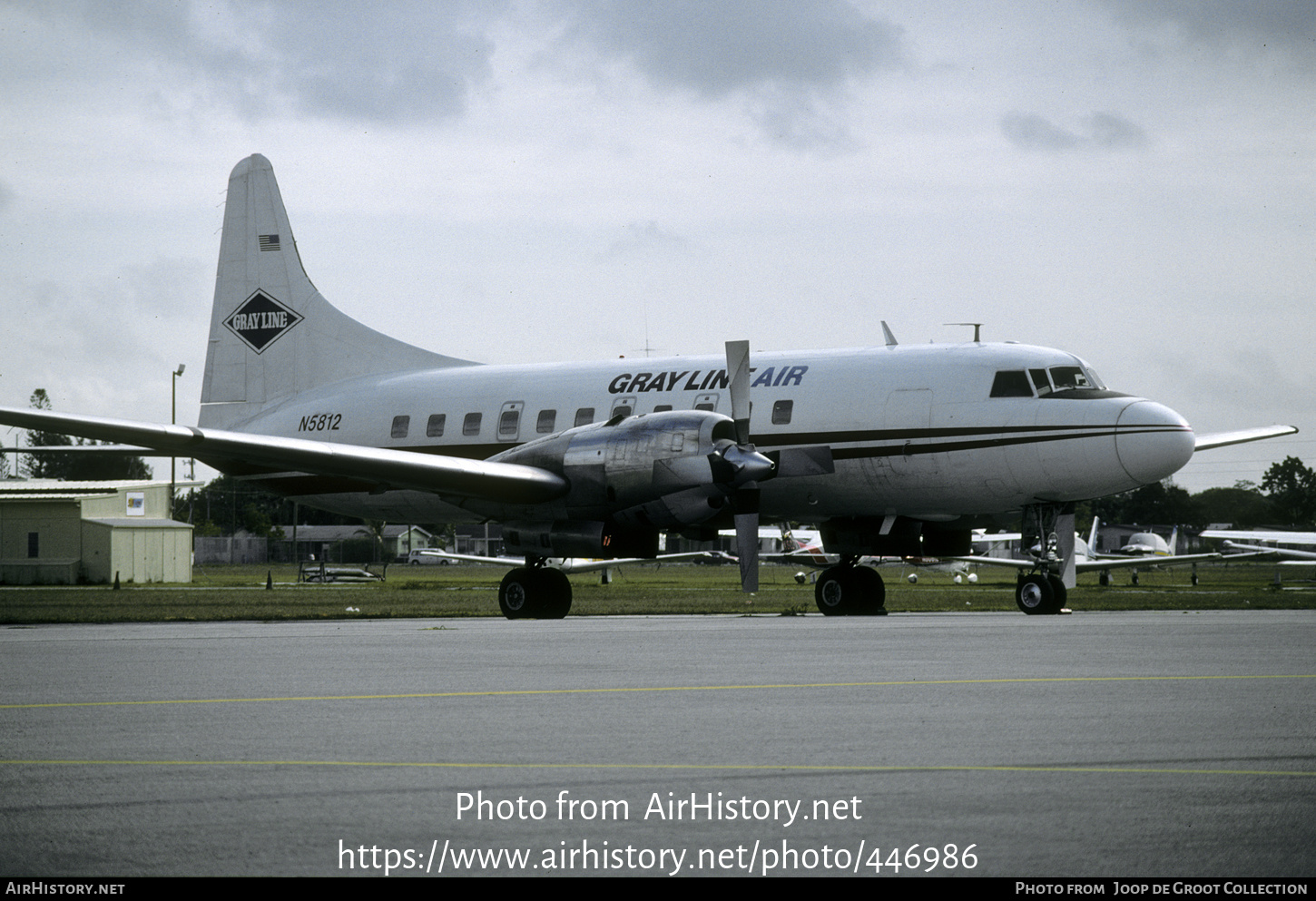 Aircraft Photo of N5812 | Convair 580 | Gray Line Air | AirHistory.net #446986