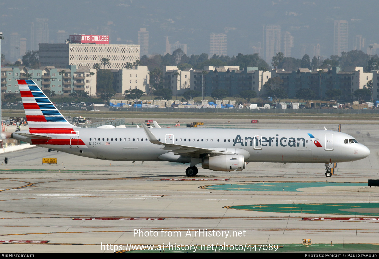 Aircraft Photo of N142AN | Airbus A321-231 | American Airlines | AirHistory.net #447089