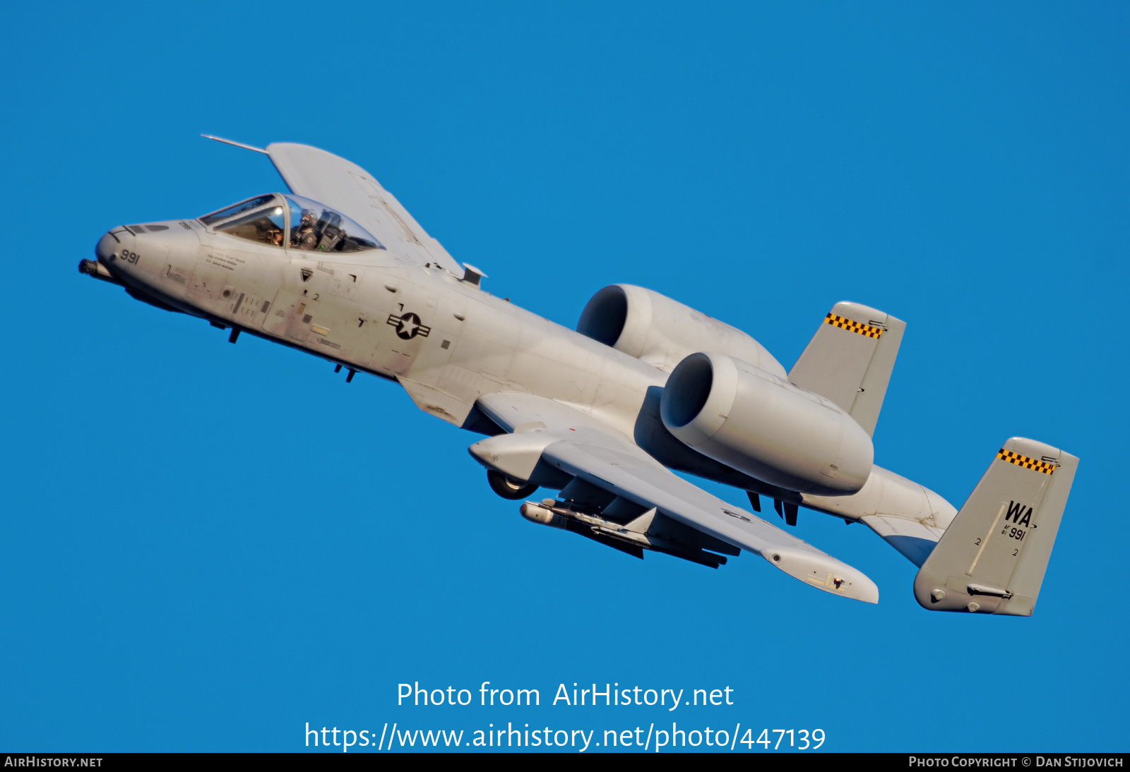 Aircraft Photo of 81-0991 / AF81-991 | Fairchild A-10C Thunderbolt II | USA - Air Force | AirHistory.net #447139
