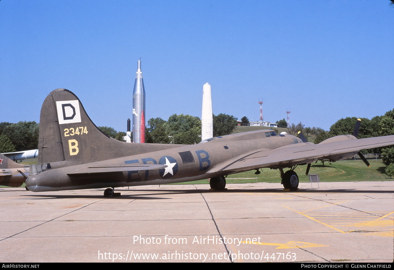 Aircraft Photo of 23474 / 44-83559 | Boeing B-17G Flying Fortress | USA - Air Force | AirHistory.net #447163
