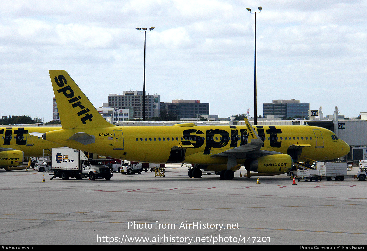 Aircraft Photo of N642NK | Airbus A320-232 | Spirit Airlines | AirHistory.net #447201